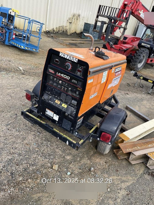 2023 Lincoln Electric LE400 Kubota V1505, Trlr, Cable Rack, Light Kit, ES Decals, T3