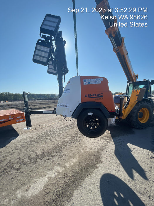 2023 Generac MLT2 Diesel, Flex Switch 120V Input, Powerzone Controller, (4) 320W LED Lights, 4kW Generator, 39.9 Gal Fuel Tank, 2" Ball, T3