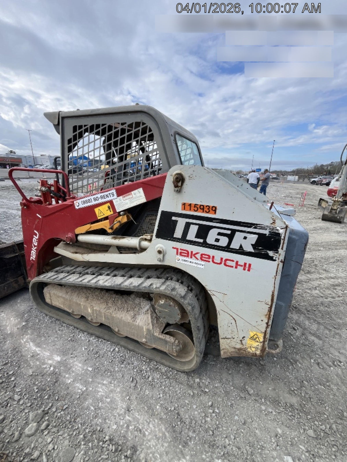 2020 Takeuchi TL6R Canopy, Manual QC