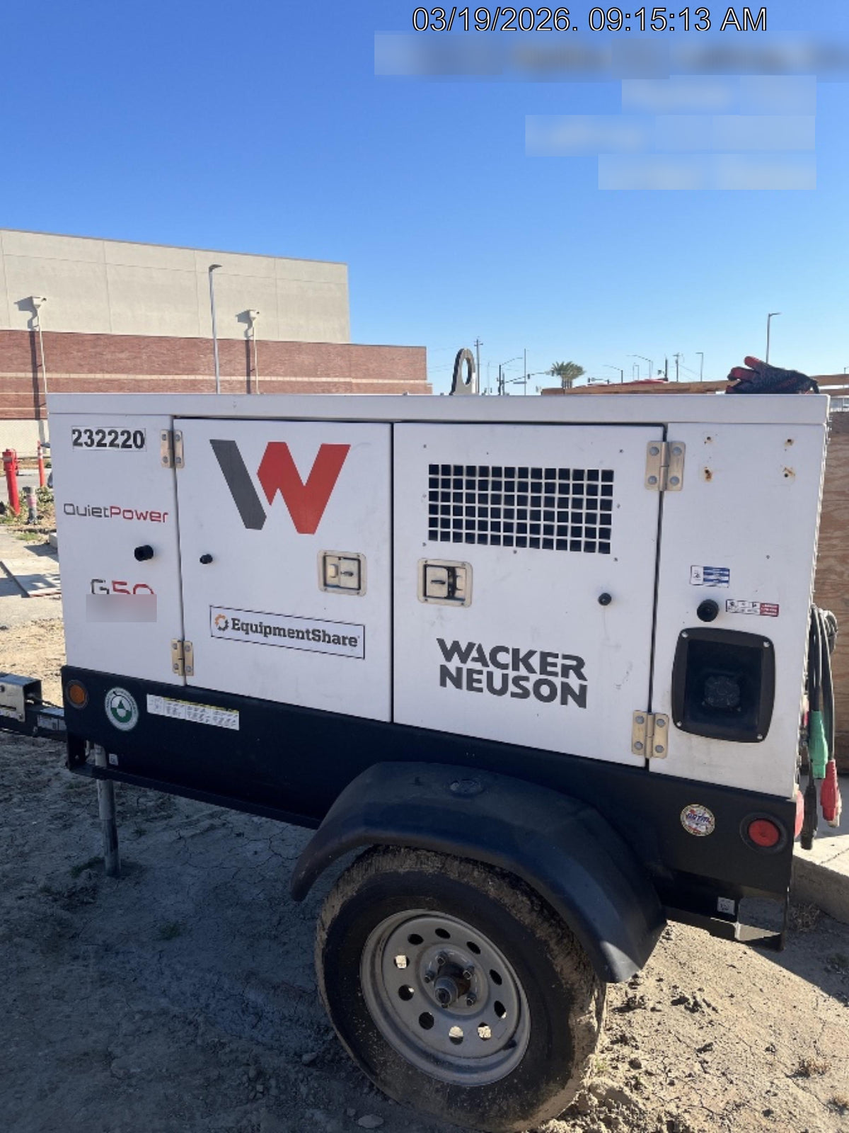 2022 WACKER NEUSON G50
