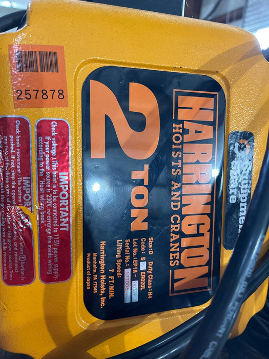 2022 HARRINGTON SNER020L