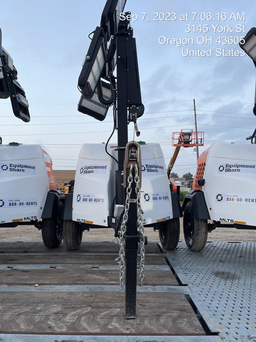 2023 Generac MLT2 Diesel, Flex Switch 120V Input, Powerzone Controller, (4) 320W LED Lights, 4kW Generator, 39.9 Gal Fuel Tank, 2" Ball, T3