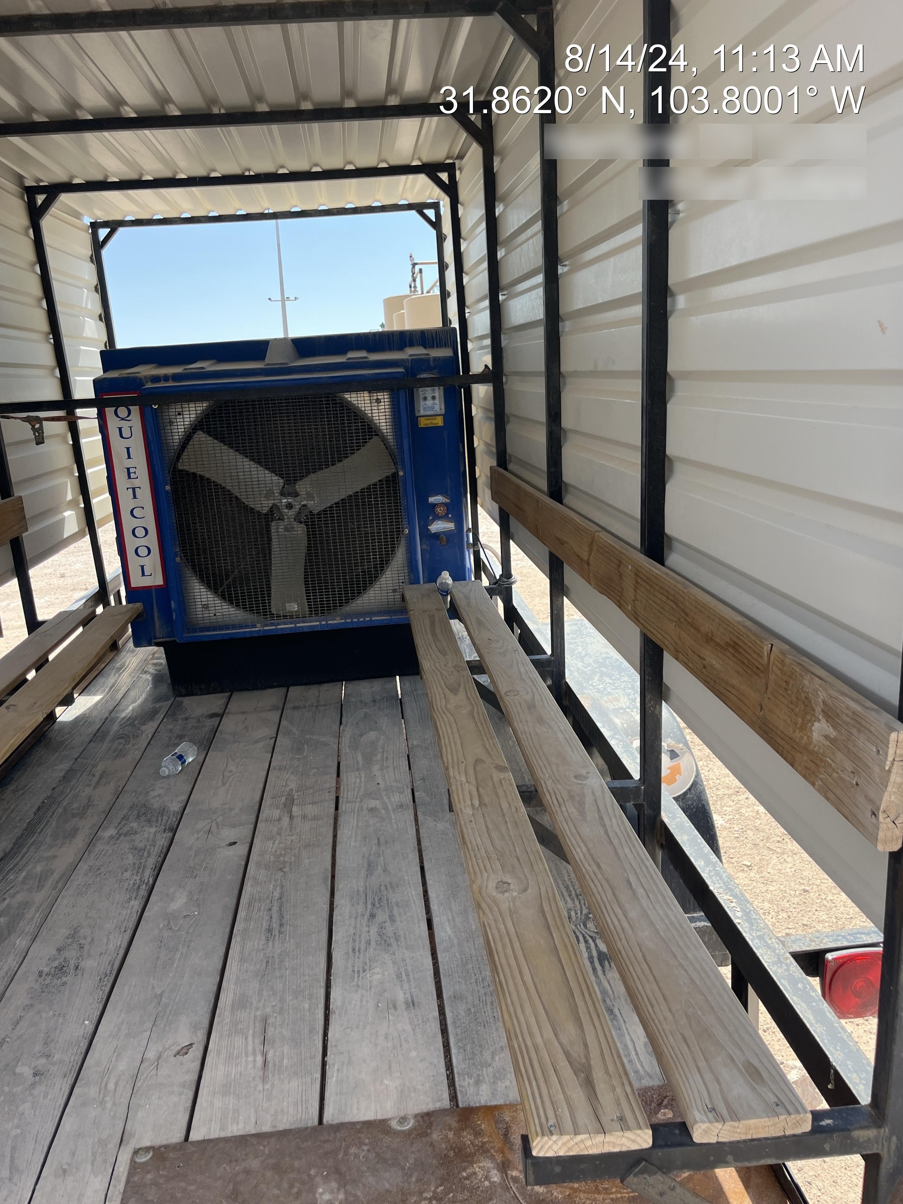 2019 CENTEX Cooling Trailer