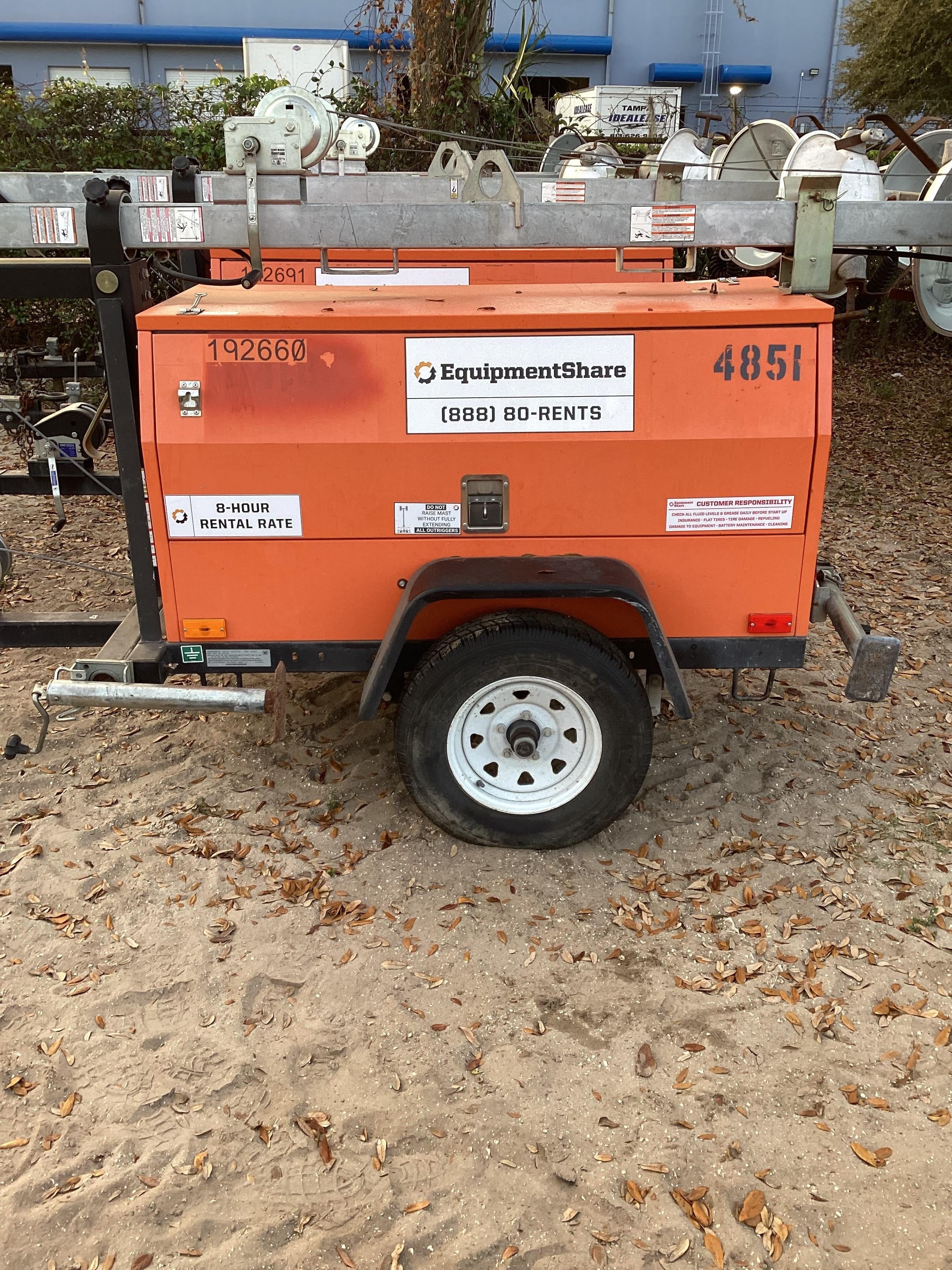 2017 Wanco WLT-4M PORTABLE LIGHT TOWER