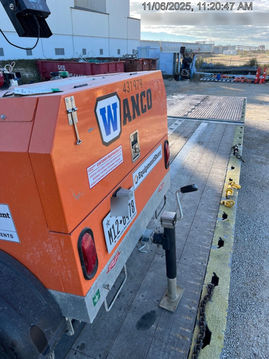 2024 Wanco WLTT-4MM4K Diesel, Deep Sea Controller, Shore Power Plug, Auto Start, (4) 350W LED Floodlights, 4kW Generator, 60 Gal Fuel Tank, 2" Ball, T3