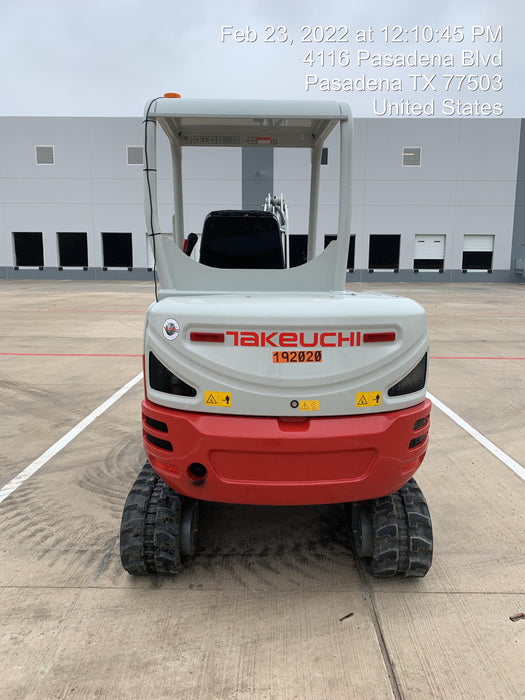 2021 TAKEUCHI TB235-2R