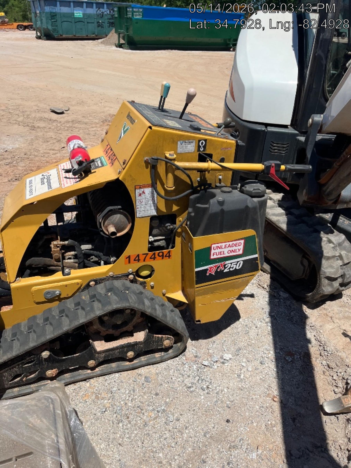 2021 VERMEER RTX250