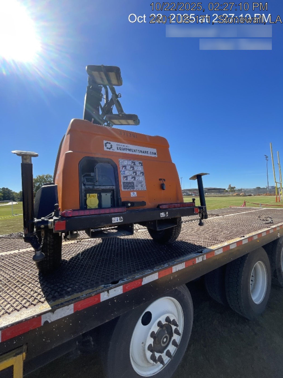 2023 Generac MLT2 Diesel, Flex Switch 120V Input, Powerzone Controller, 
(4) 320W LED Lights, 4kW Generator, 39.9 Gal Fuel Tank, 2" Ball, T3