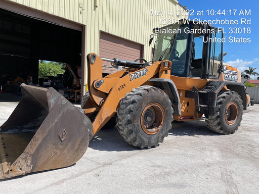 2016 Case 721F CLOSED CAB, JRB 416 STYLE HYD COUPLER