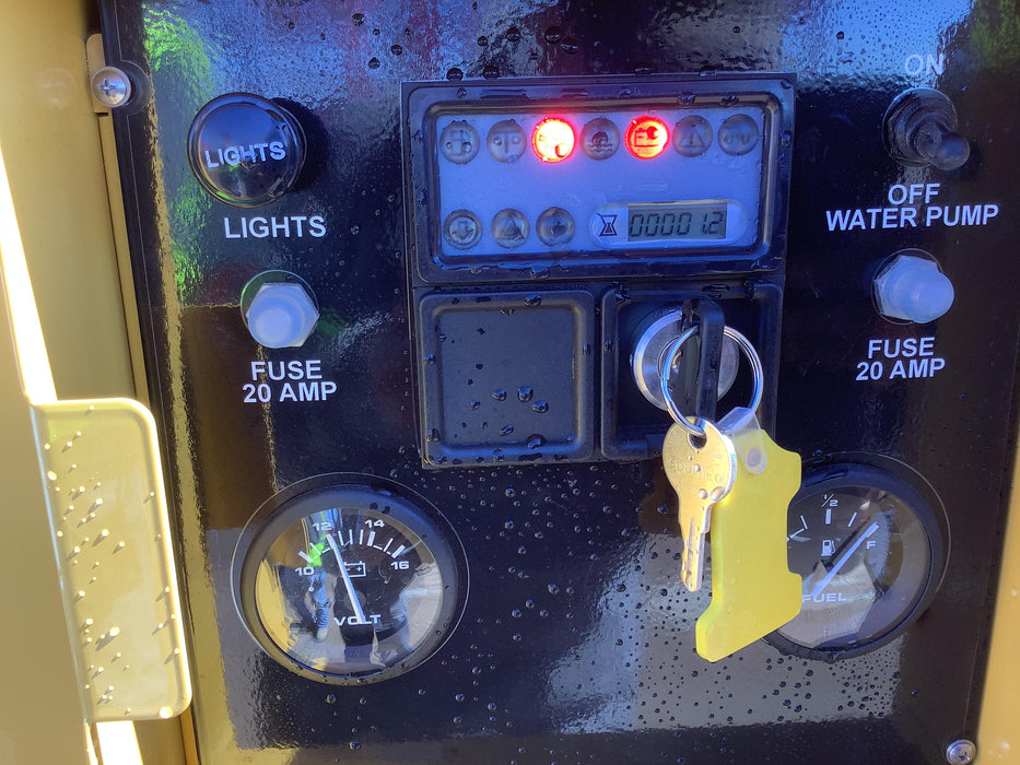 2020 Vac-Tron LP573XDT Tier 4 Kohler Diesel Engine, 500 Gallon Debris Tank w/ Hydraulic Tilt, two (2) 100 Gallon Water Tanks, Low Profile Torsion Axles (12,000 GVWR), Manual Jack Trailer