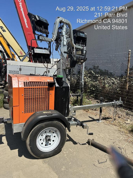 2024 Wanco WLTT-4MM4K Diesel, Deep Sea Controller, Shore Power Plug, Auto Start, (4) 350W LED Floodlights, 4kW Generator, 60 Gal Fuel Tank, 2" Ball, T3