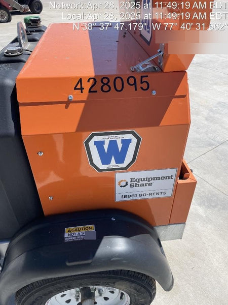 2024 Wanco WLTT-4MM4K Diesel, Deep Sea Controller, Shore Power Plug, Auto Start, (4) 350W LED Floodlights, 4kW Generator, 60 Gal Fuel Tank, 2" Ball, T3