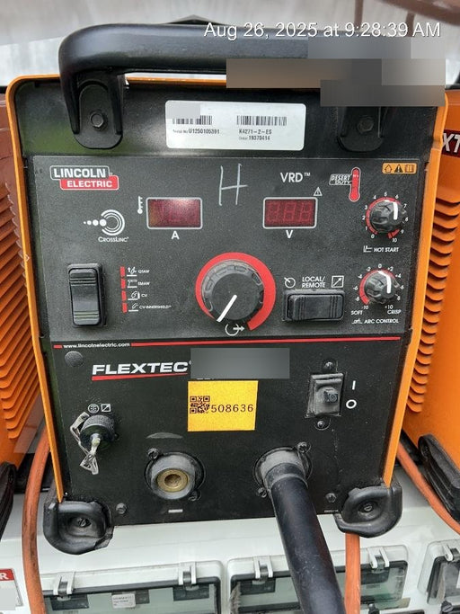 2025 LINCOLN ELECTRIC FLEXTEC 350X