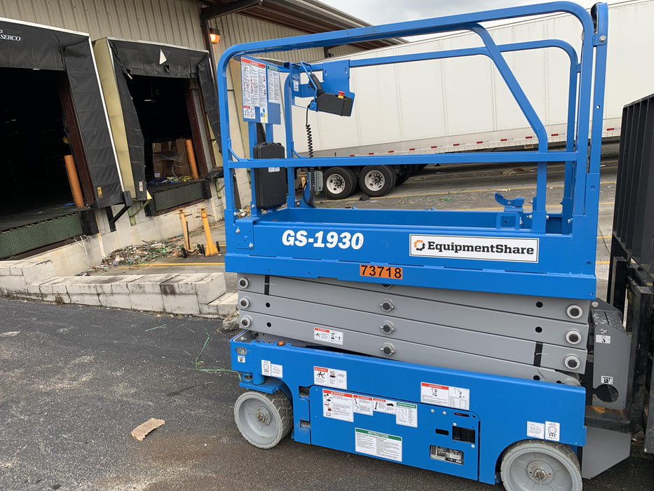 2020 Genie GS-1930 Fixed rails with chain entry gate - Pre A92.20