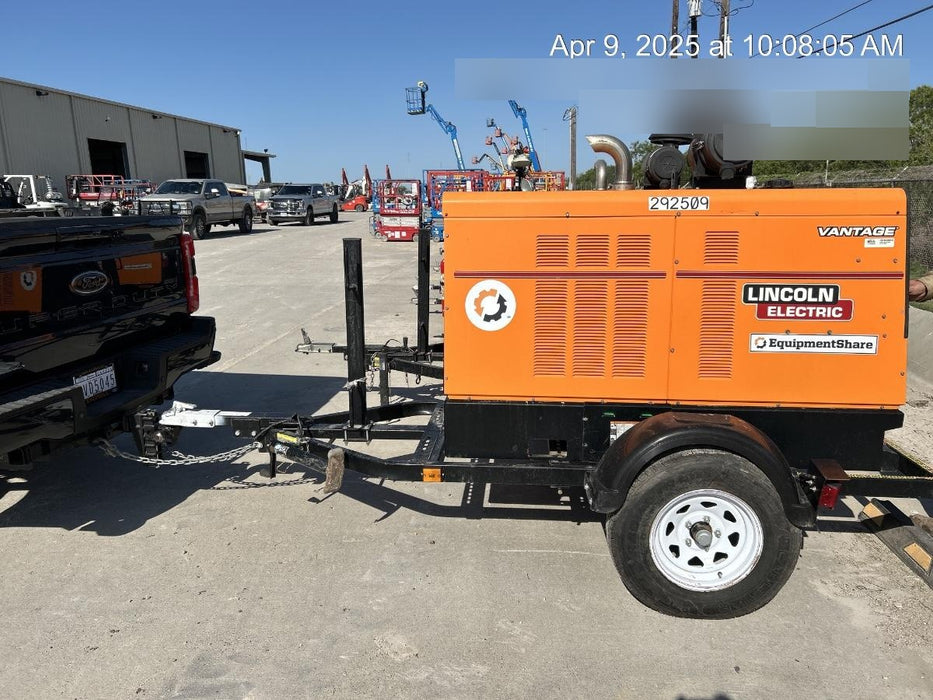 2023 Lincoln Electric Vantage 549X Crosslink Technology, Trailer Mounted, ES Decals, T3