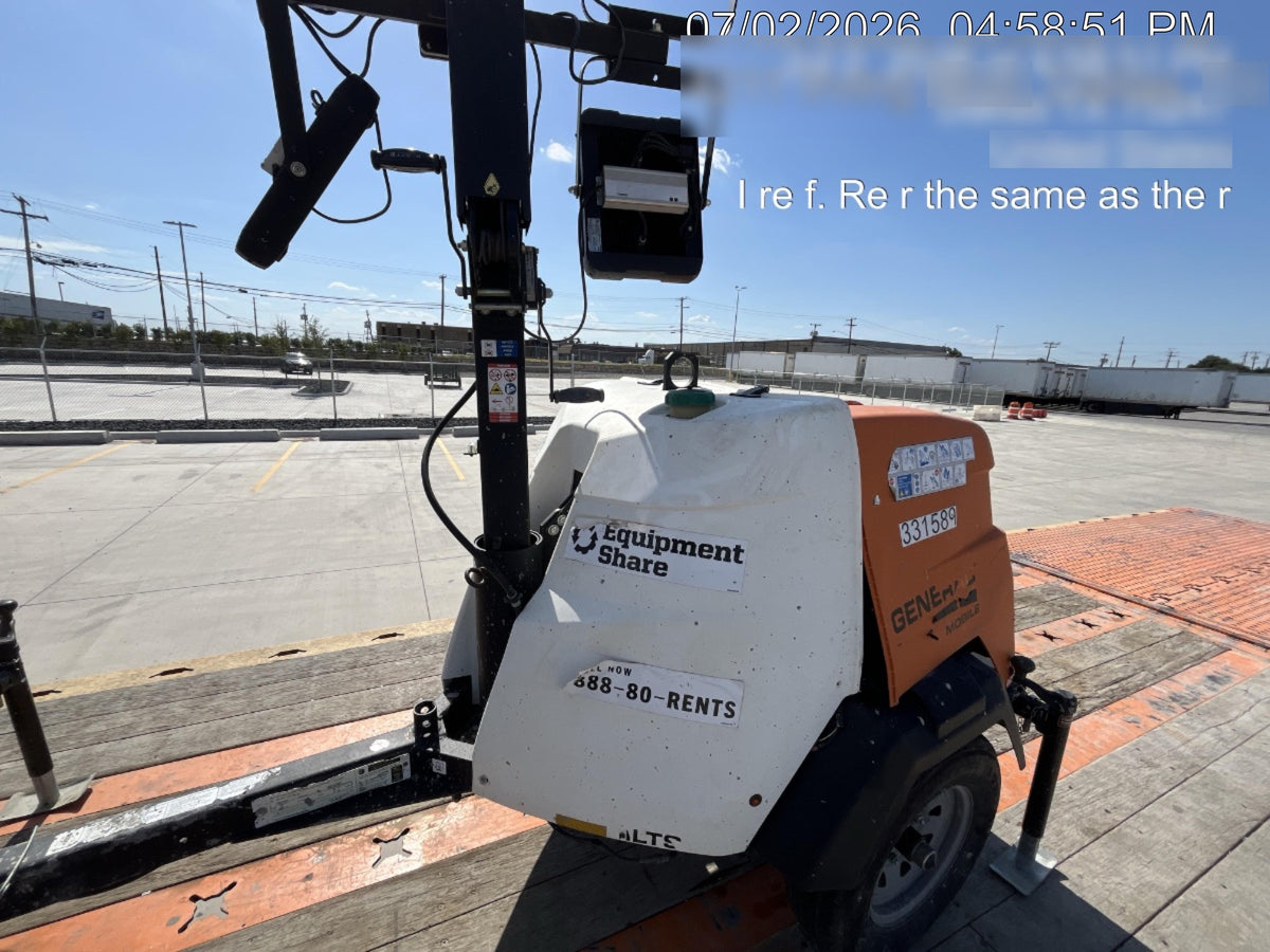 2023 Generac MLT2 Diesel, Flex Switch 120V Input, Powerzone Controller, (4) 320W LED Lights, 4kW Generator, 39.9 Gal Fuel Tank, 2" Ball, T3