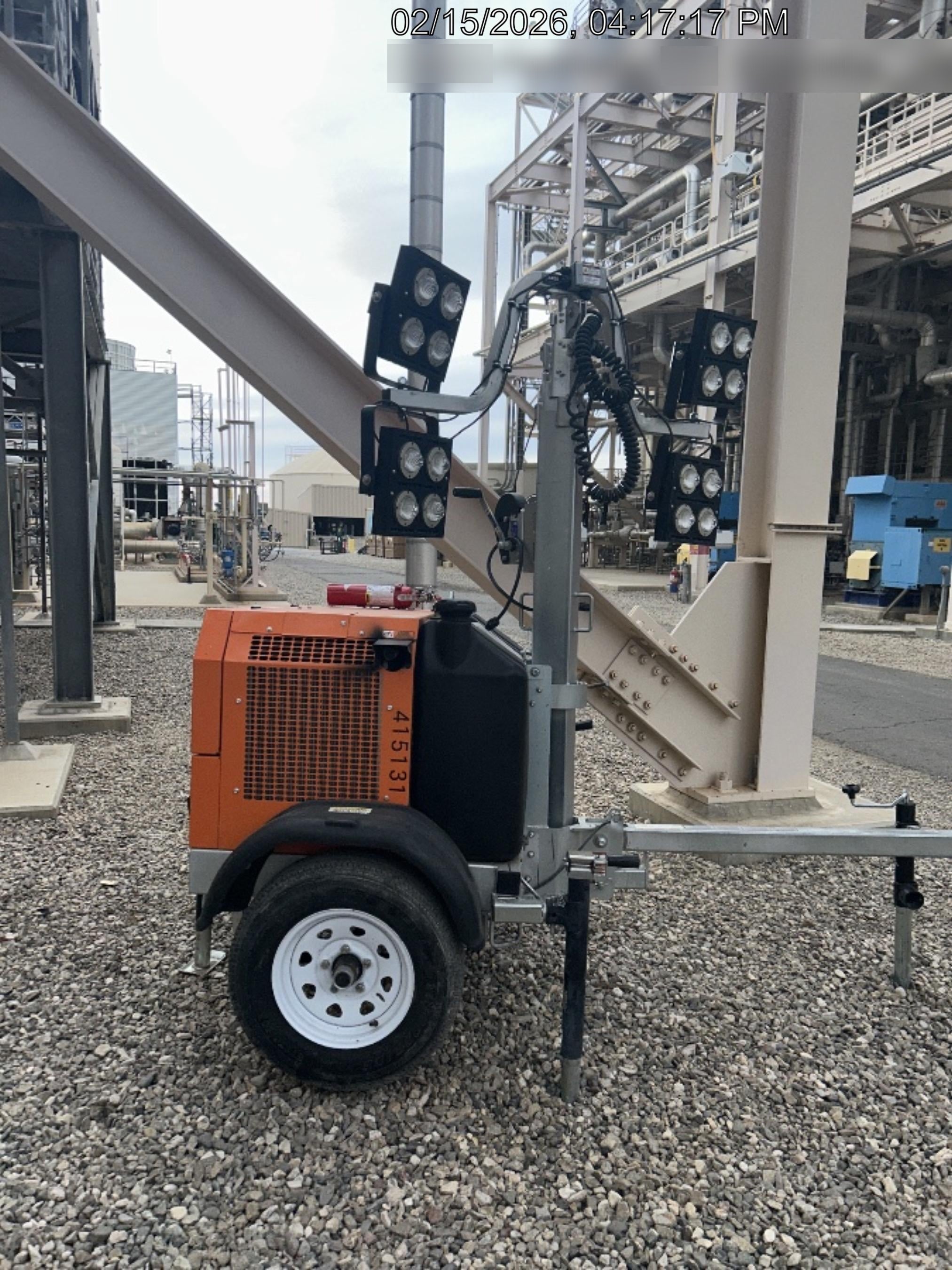 2024 Wanco WLTT-4MM4K Diesel, Deep Sea Controller, Shore Power Plug, Auto Start, (4) 350W LED Floodlights, 4kW Generator, 60 Gal Fuel Tank, 2" Ball, T3