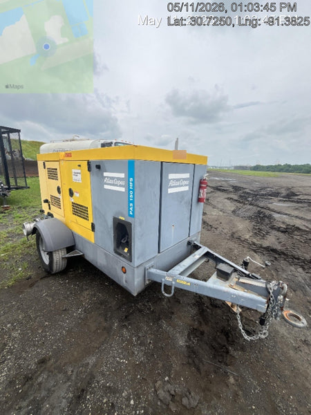 2020 ATLAS COPCO PAS 150 HF CS Enclosed