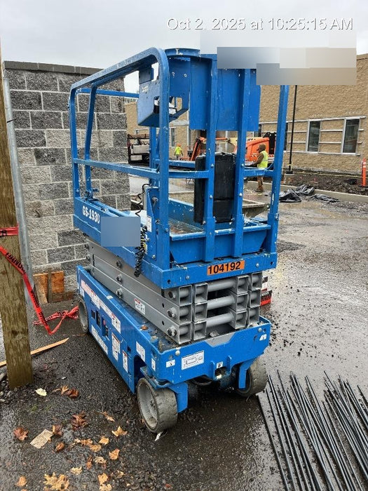 2020 Genie GS-1930 Standard Machine, 800W Inverter