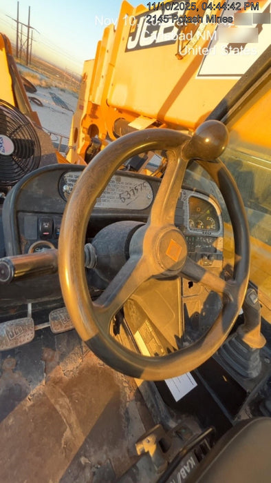 2020 JCB 512-56 Canopy, 74 HP, Solid Tires, STD Worklight, Beacon, Aux Hydraulics, Lifting Eye, Backup Alarm w/72" Carriage, 60" Forks