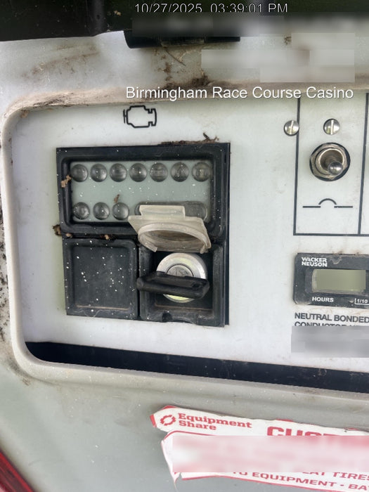 2019 Wacker Neuson LTV6L-MH Wacker Neuson LTV6L Mobile Light Tower w/Fuel Level Sensor Installed