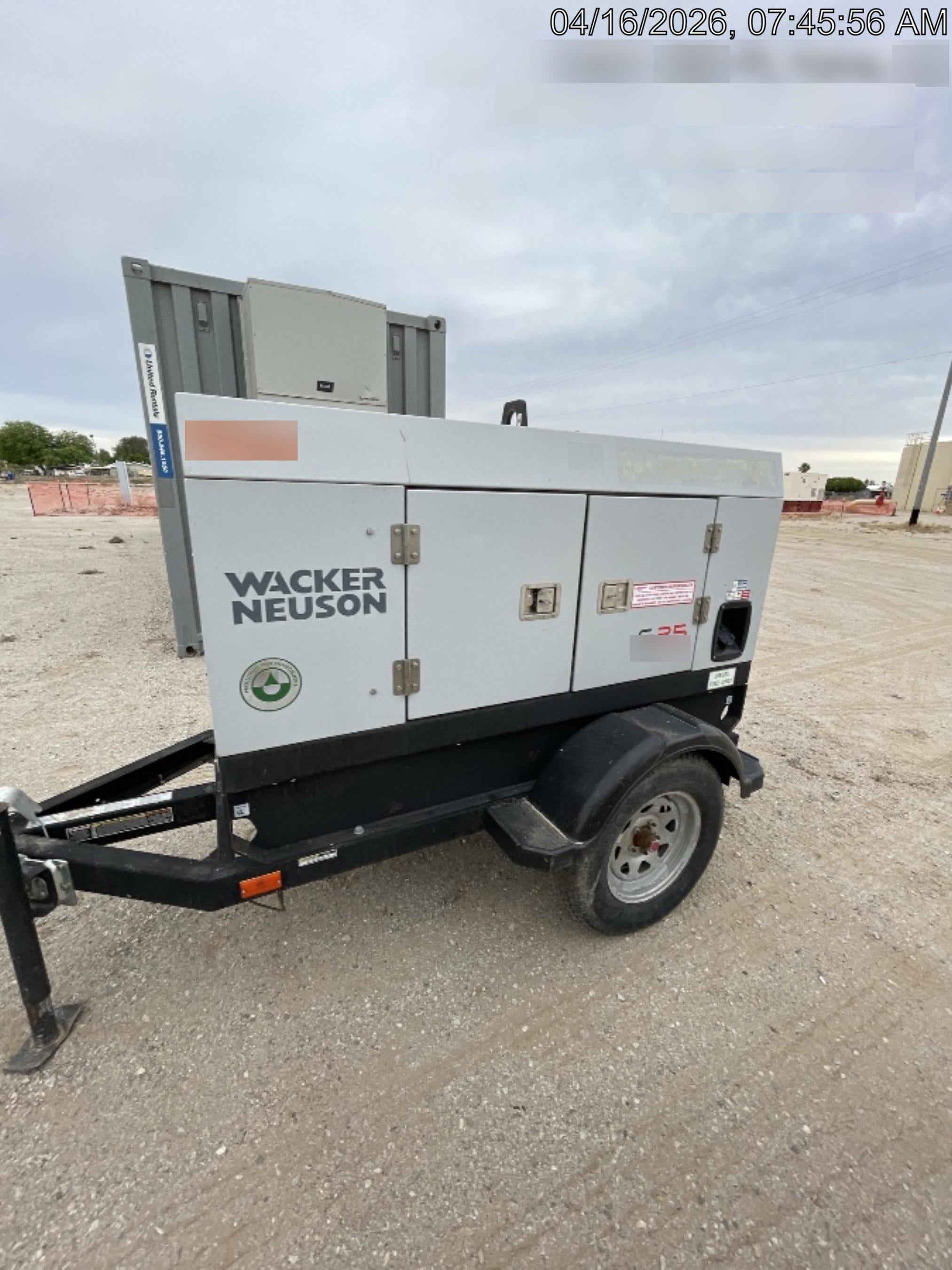 2019 WACKER NEUSON G25