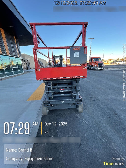 2016 Skyjack SJIII-4632 Standard Options