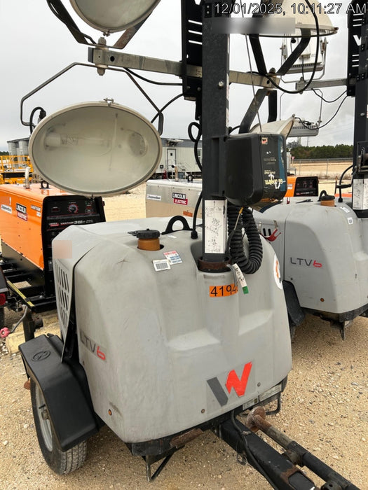 2019 Wacker Neuson LTV6K-MH Power mast, 1100W MH, Fuel Sensors, Wiring Harness