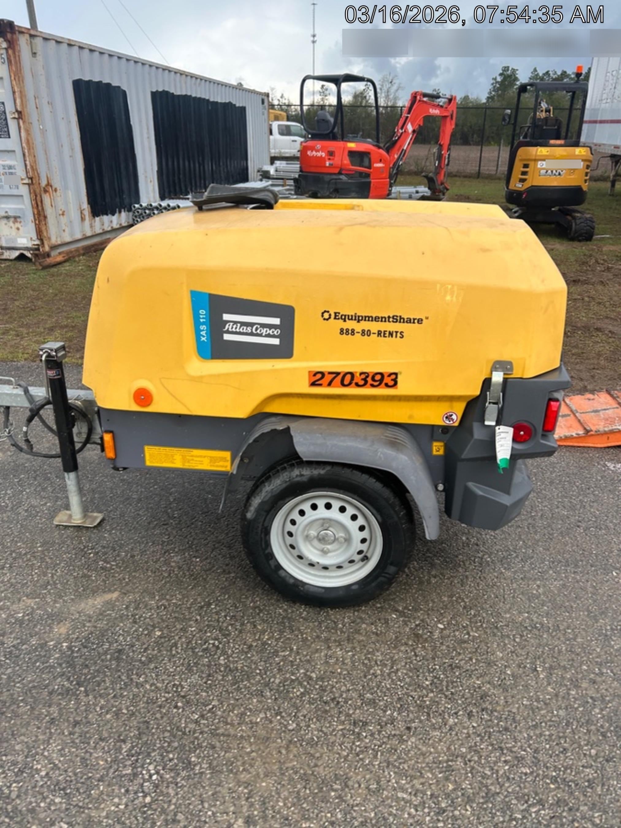 2022 ATLAS COPCO XAS 110