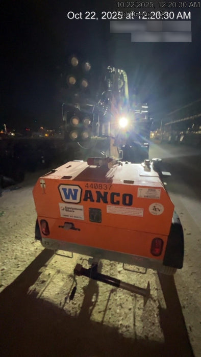 2024 Wanco WLTT-4MM4K Diesel, Deep Sea Controller, Shore Power Plug, Auto Start, (4) 350W LED Floodlights, 4kW Generator, 60 Gal Fuel Tank, 2" Ball, T3