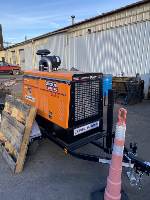2022 Lincoln Electric Vantage 549X Crosslink Technology, Trailer Mounted, ES Decals, T3