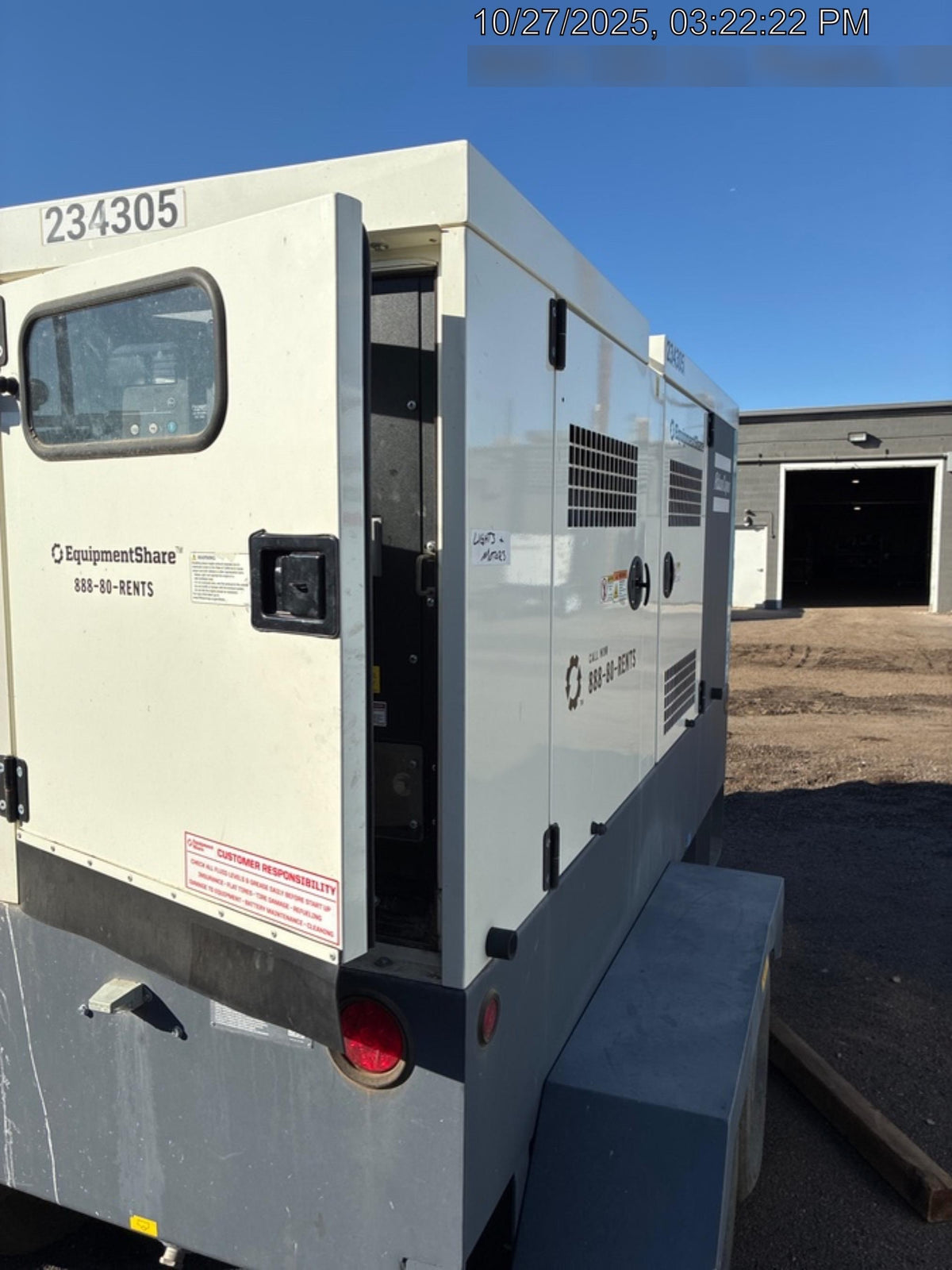2022 ATLAS COPCO QAS 125