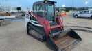 2019 Takeuchi TL8 Cab, Heat/AC, Defroster, 15" Wide Rubber Tracks, Back-up Alarm, Front & Rear Working Lights, Auxiliary Hydraulics, Two-Speed Travel, Electronic Monitoring System, Hydraulic Universal Quick Hitch 76" HD Dirt Bucket with 8 Teeth, 20.3 cubic feet Capacity