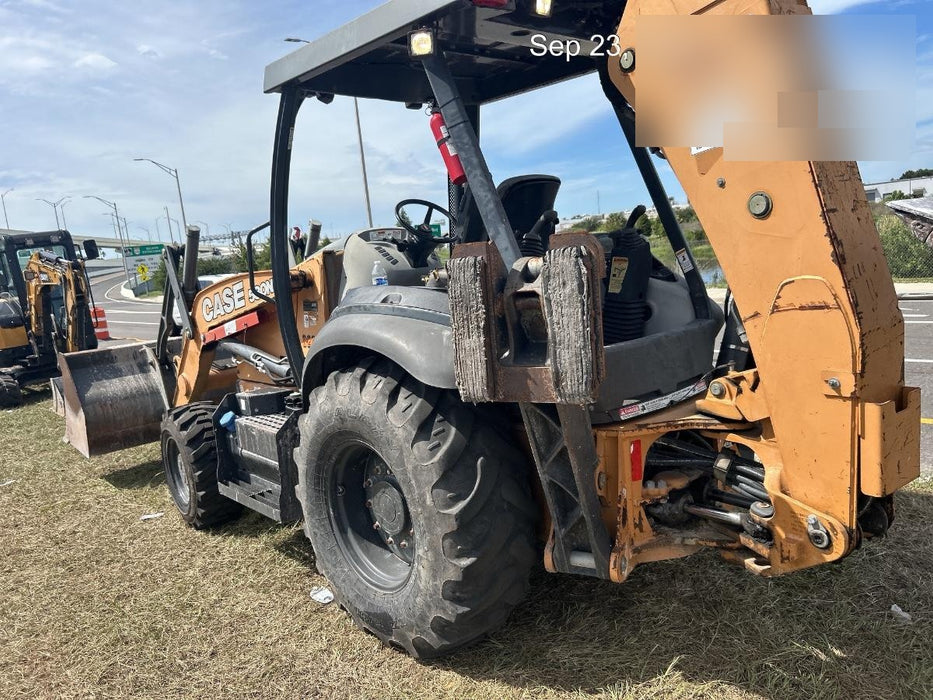 2018 Case 580N STANDARD HOE, ROPS, PILOT CONTROLS, AUX HYD