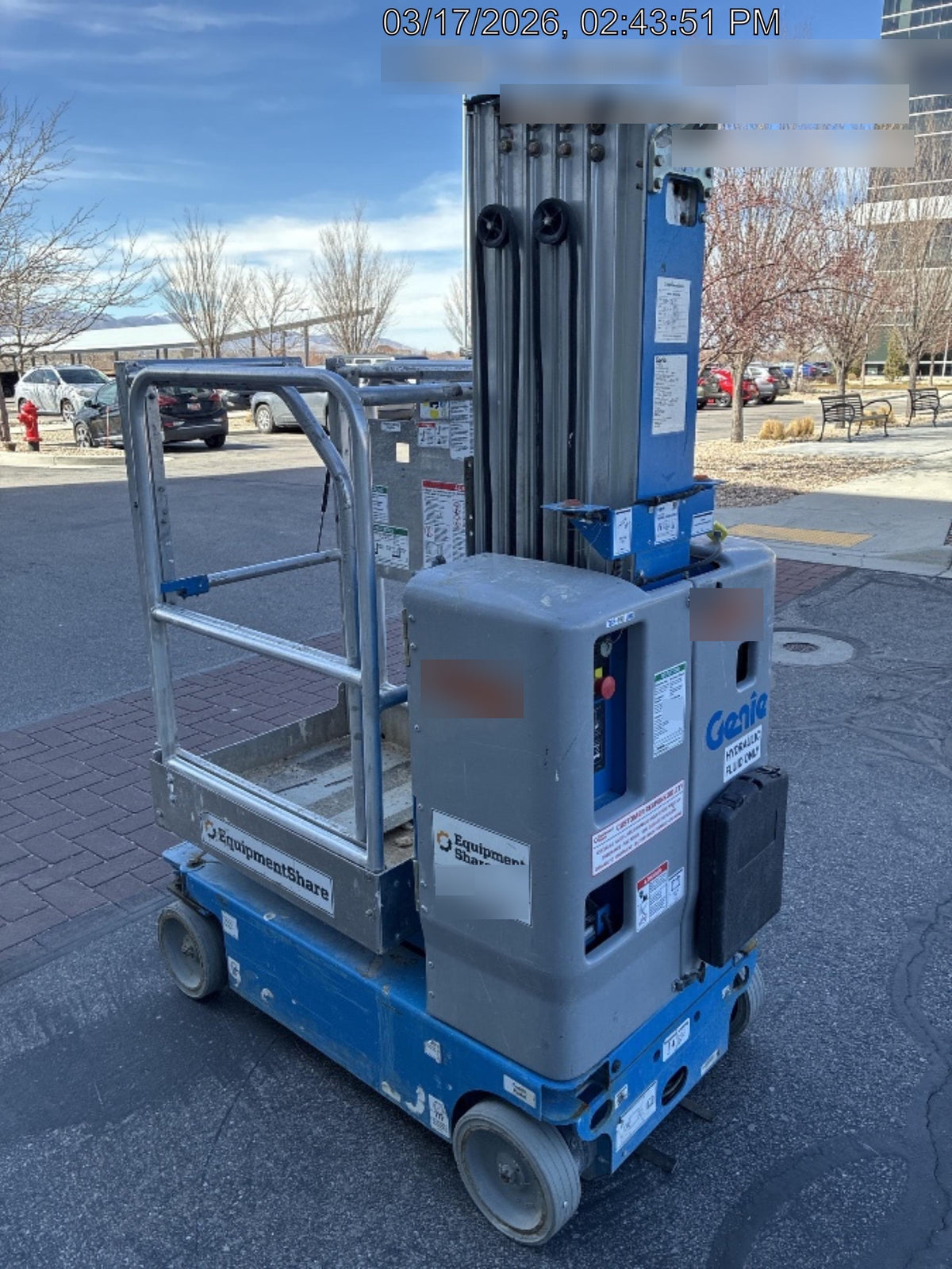 2019 GENIE GR-20