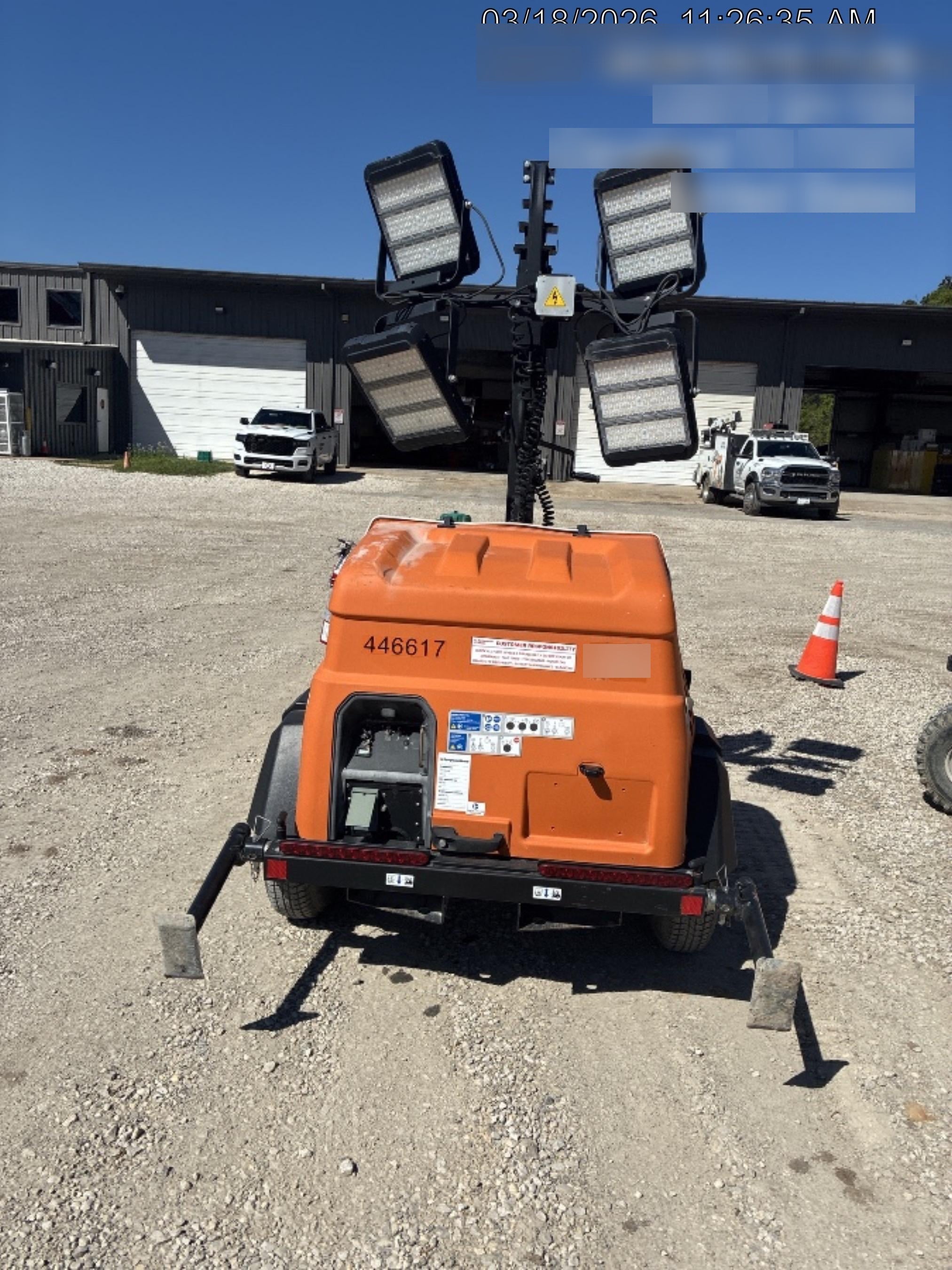 2024 Generac MLTS-4 2.4kW, Mitsu Eng, Analog, LED, Diesel.