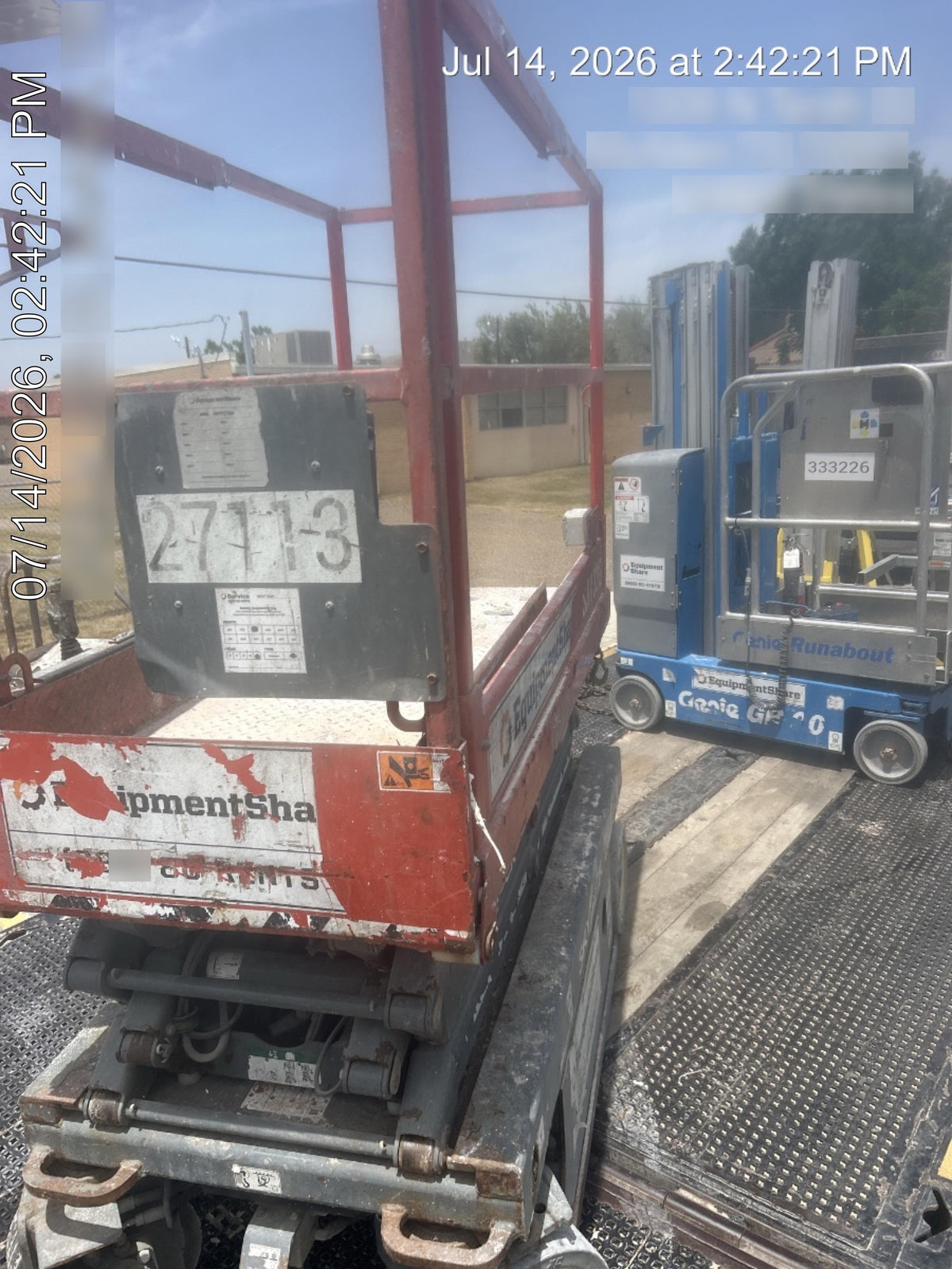 2019 Skyjack SJIII-3219 Standard Options