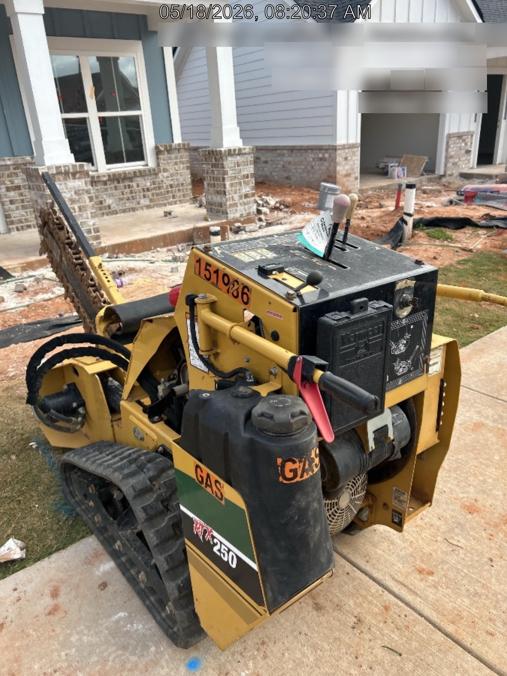 2021 VERMEER RTX250