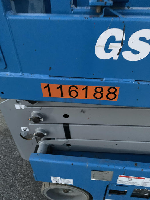 2020 Genie GS-1930 Solid Non Marking Tires, Beacon, Folding rails with half height swing gate