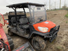 Kubota RTV-X1140W-H Canopy, 4-Seater, Diesel, Windshield Acrylic Clear, Strobe Light, Backup Alarm