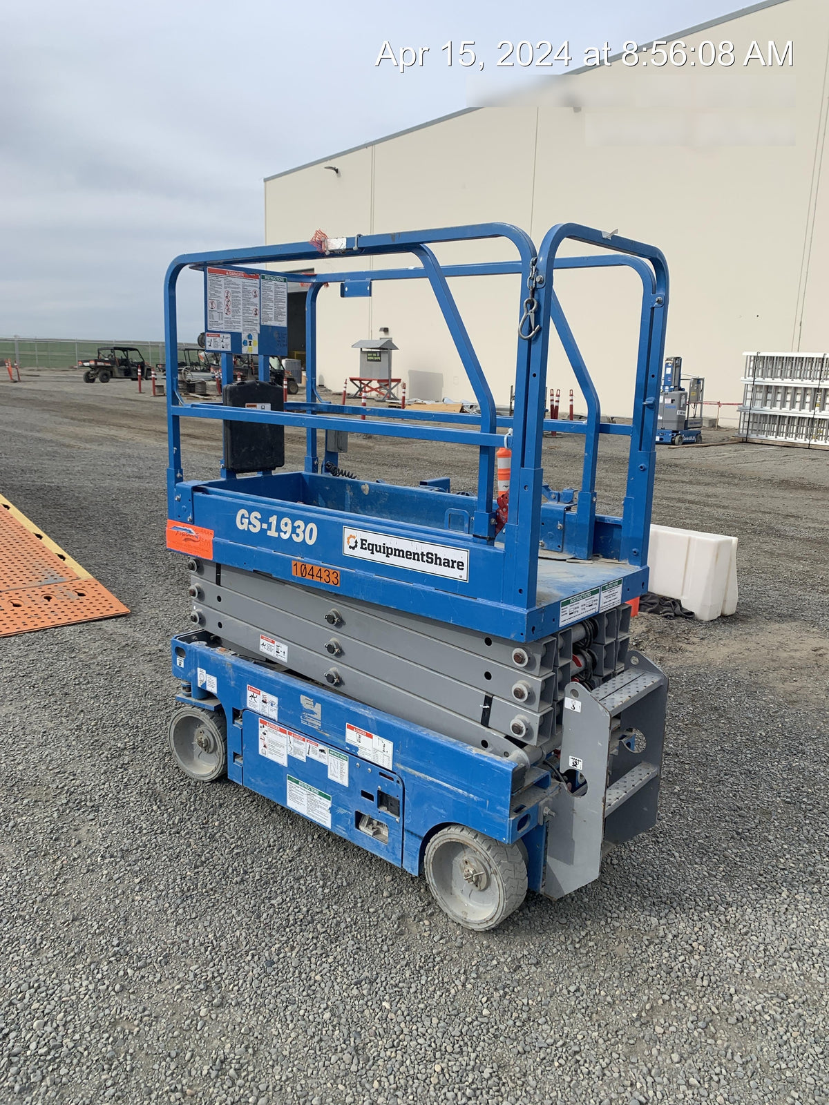 2020 Genie GS-1930 Standard Machine, 800W Inverter