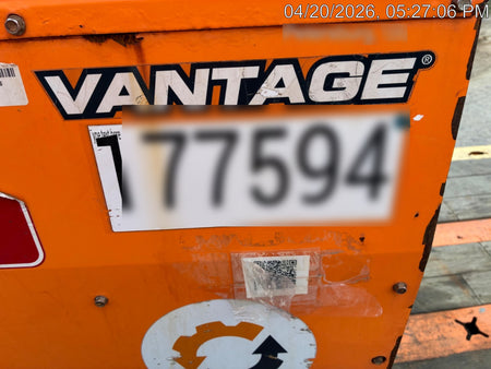 2021 Lincoln Electric Vantage 322 Vantage 322 Ready Pak 3 w/ Decals, ORANGE (includes trailer, cable rack, fender light kit) NO Telematics