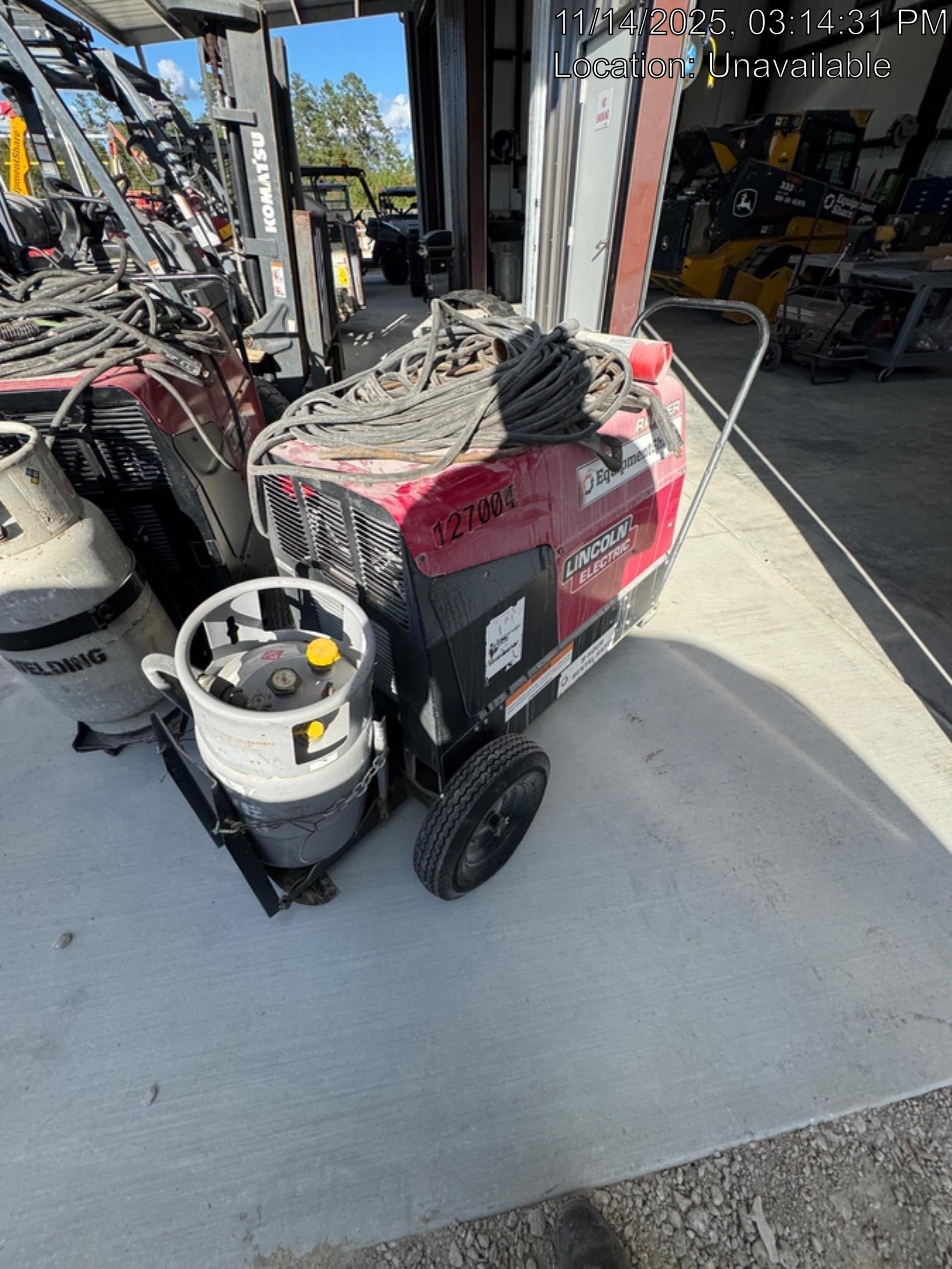 2021 Lincoln Electric Ranger 305 LPG K3430-1, Ranger 305 LPG, Undercarriage, Tank Holder & Strap, 10kw AC Gen, 25hp Kohler LPG Eng