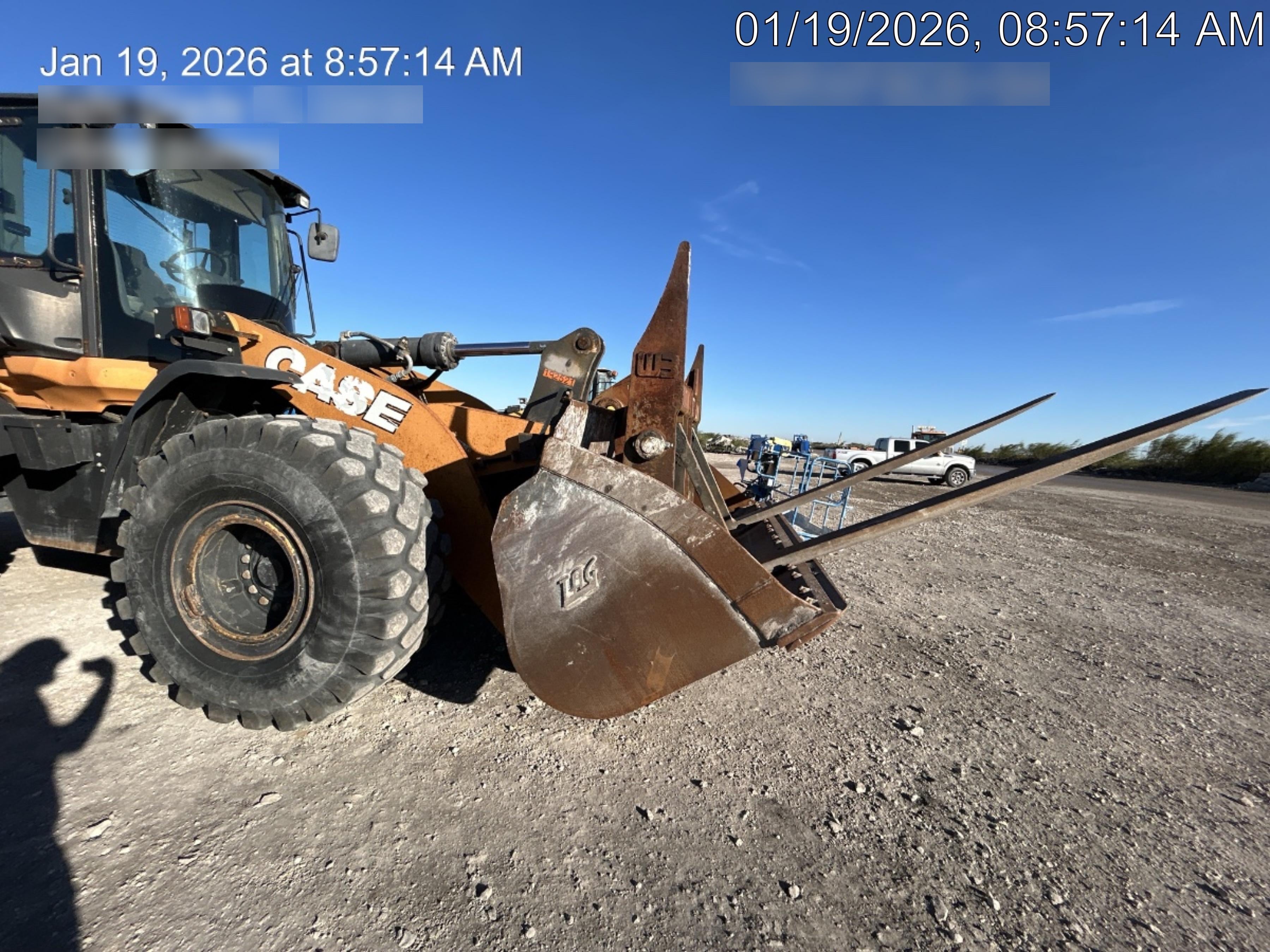 2014 WERK-BRAU 96" Loader Fork Carriage - Werk-Brau