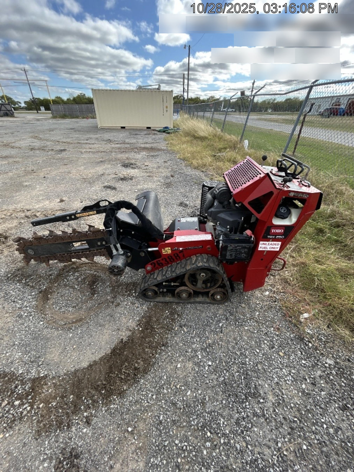 2022 TORO TRX-250