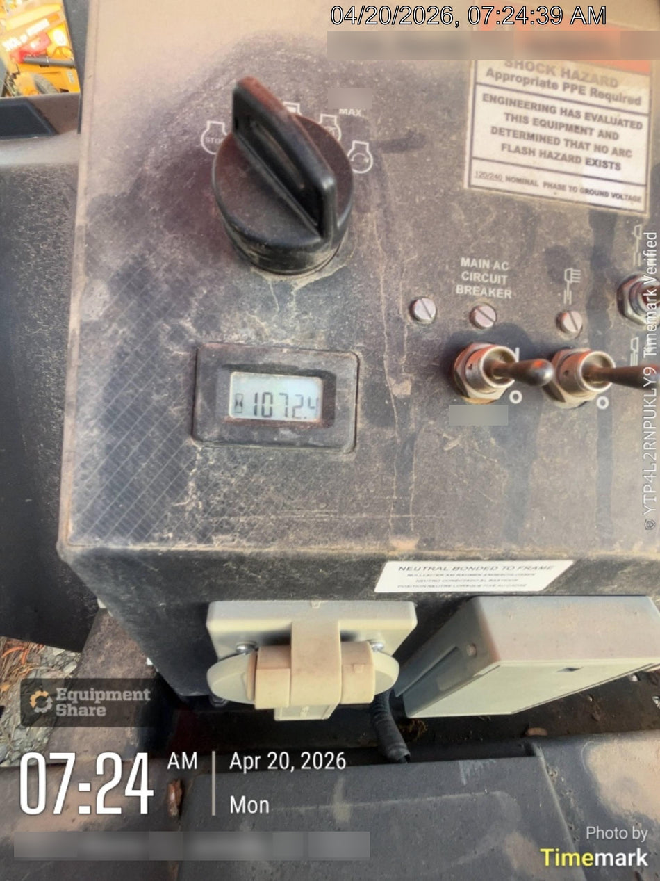 2024 Generac MLT6SKDS-STD4 ELEC WINCH Diesel, Electric Winch Mast, Powerzone Controller, (4) 320W LED Lights, 4kW Generator, 39.9 Gal Fuel Tank, 2" pintle, T3