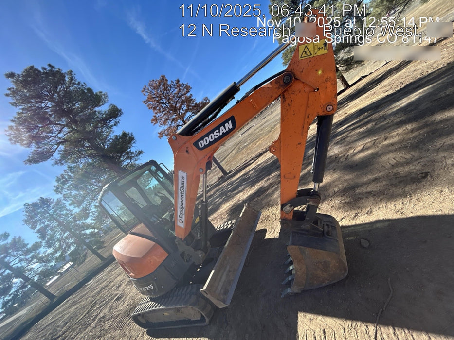 2019 DOOSAN DX35-5