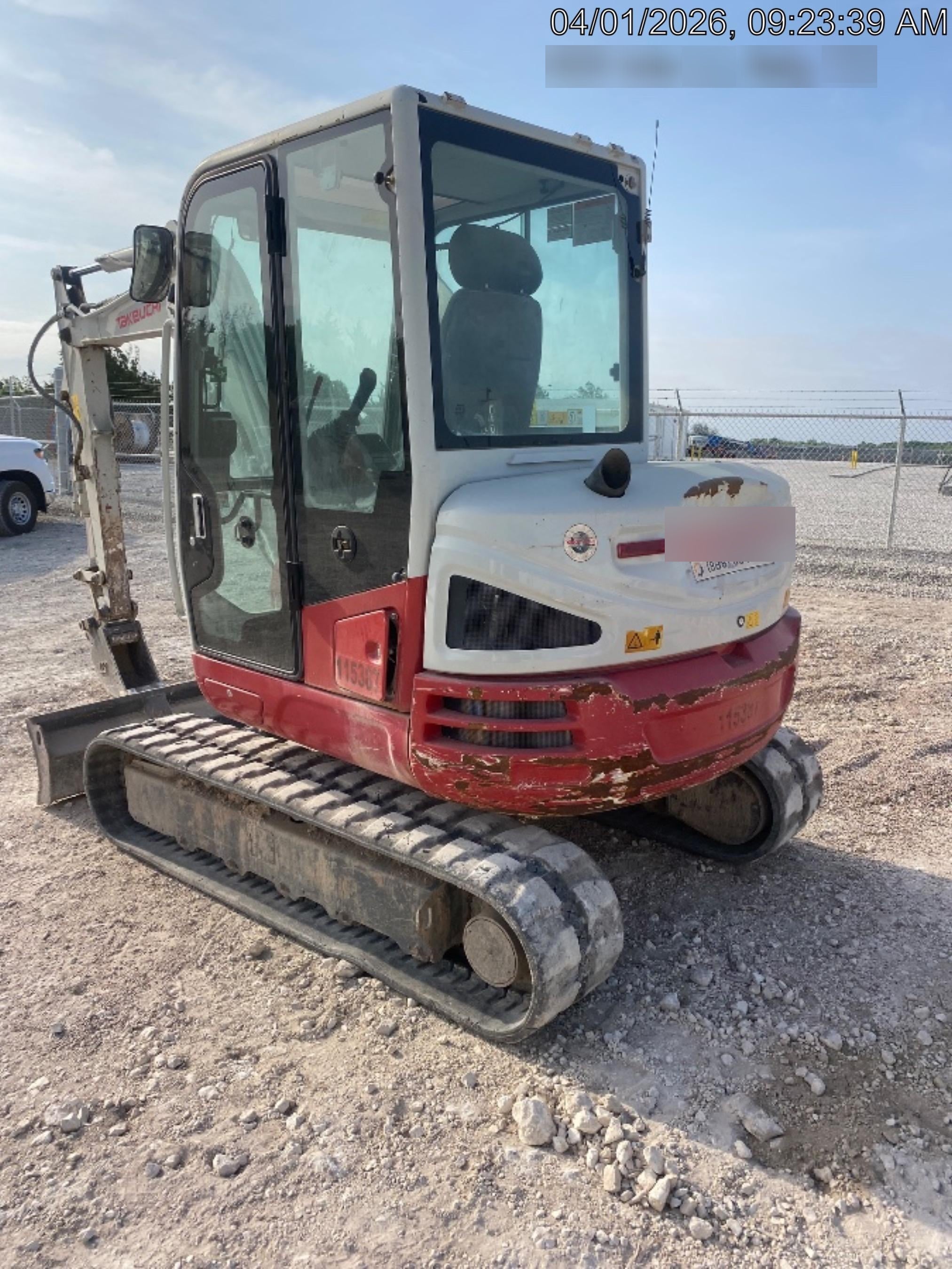 2020 Takeuchi TB250-2C Cab/Heat/Air, Rubber Tracks, Manual TAG QC