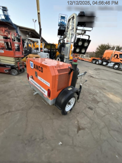 2024 Wanco WLTT-4MM4K Diesel, Deep Sea Controller, Shore Power Plug, Auto Start, (4) 350W LED Floodlights, 4kW Generator, 60 Gal Fuel Tank, 2" Ball, T3