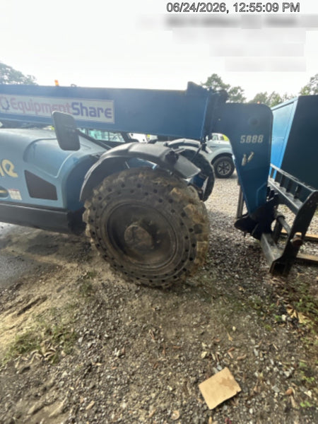 2017 Genie GTH-844 Genie GTH-844, Solid Tires, 60" carriage/forks, Full Cab, Work Lights